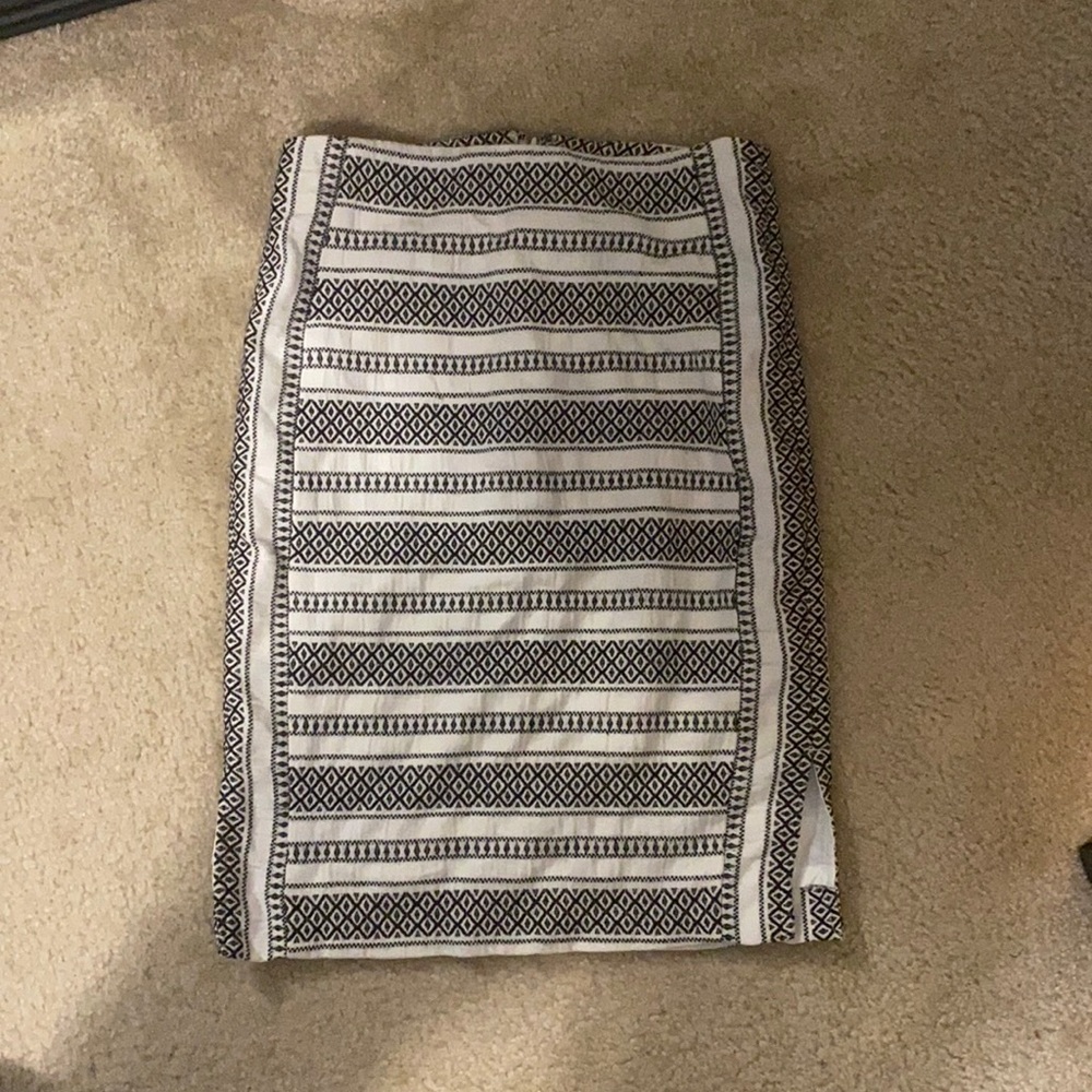 Loft Size 0 Bodycon Printed Skirt